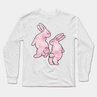 Twin Bunnies Long Sleeve T-Shirt